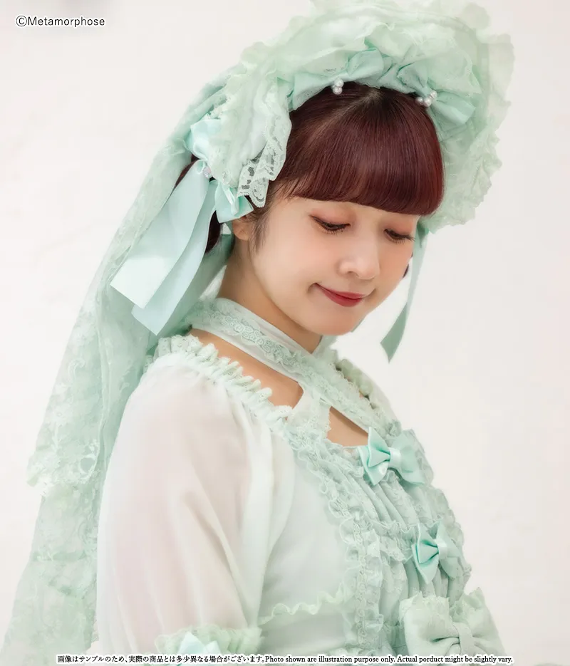 追憶の姫君 ハーフボンネット - ボンネット、ヘッドドレス