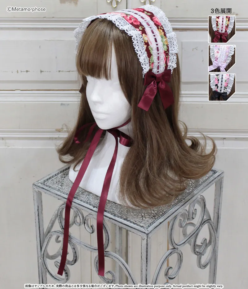 morphose ワイヤー入りリボンヘッドドレス レースアップリボンヘッドドレス | BODYLINE & LunaBelle