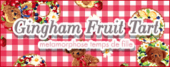 Gingham Fruit Tart [ETA: June - July 2024]