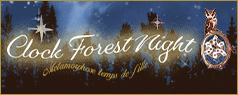 【2024年10月頃入荷】Clock Forest Night